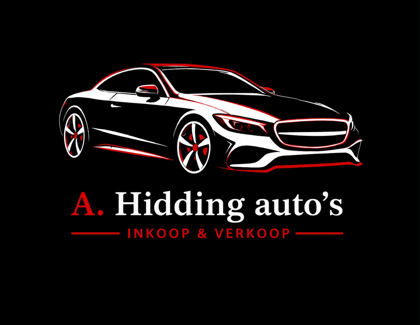 Logo van A. Hidding Auto's, inkoop en verkoop van tweedehands auto's in Emmen